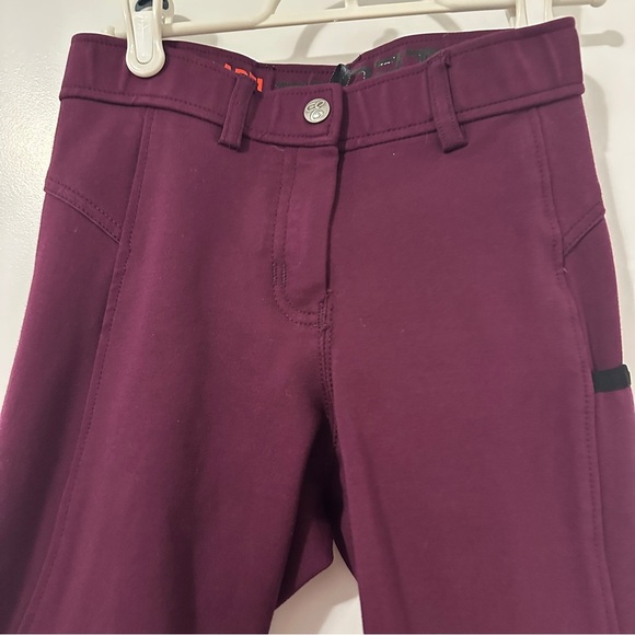 Elation Red Label Sport Euro Seat Breech In Aubergine Purple Size 26R Women’s - Picture 7 of 16